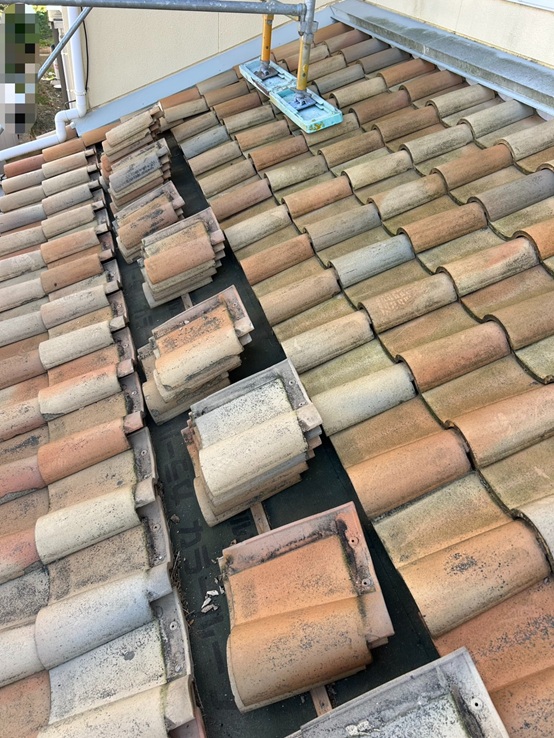 雪止め瓦と交換