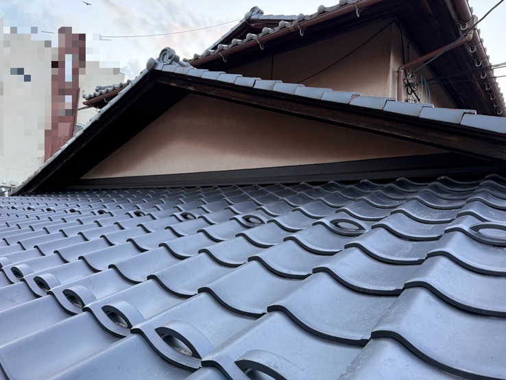 葺き替え工事完了