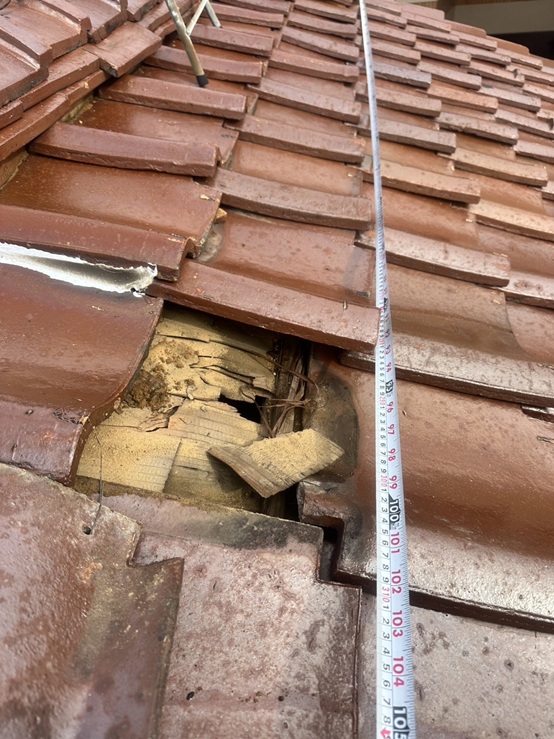 【金沢市】 雨漏りしていた瓦屋根工事・外壁工事を実施！