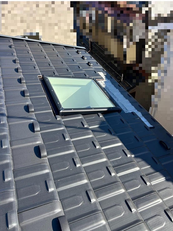 【金沢市】天窓からの雨漏り！お客様のご要望に沿って天窓を塞ぎました