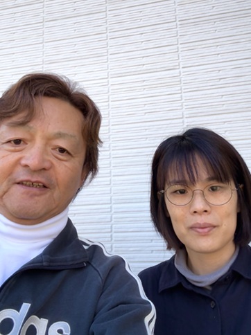 【金沢市】玄関前に屋根からの落雪が多かったため雪止めネットを設置したお客様よりご感想をいただきました