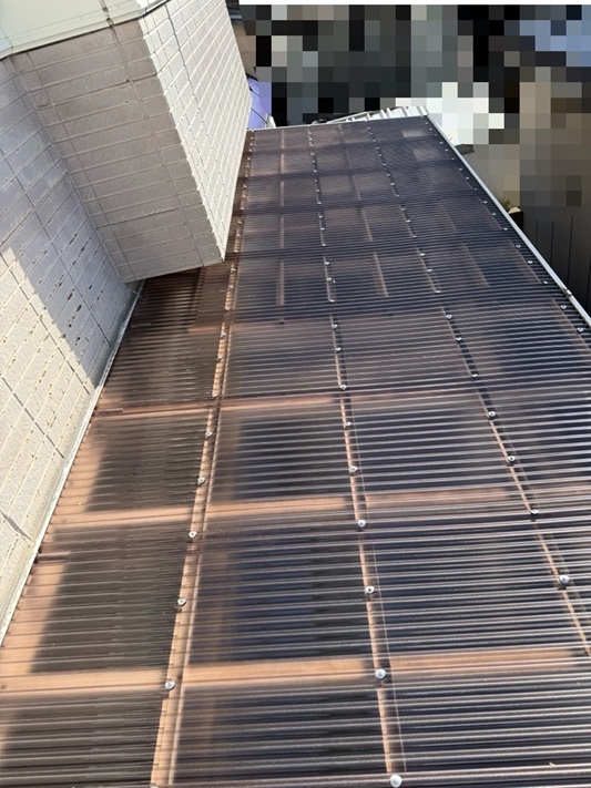 【金沢市】サンルーム屋根からの雨漏りのご相談