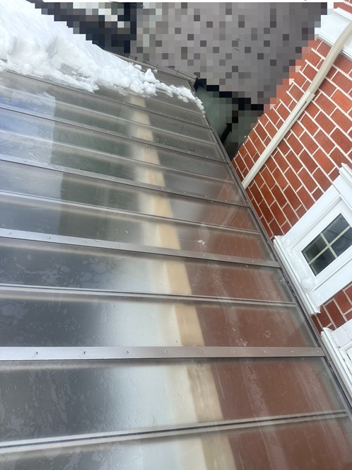 カーポート屋根補修施工完了