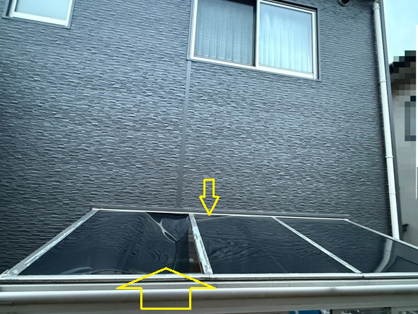 パネルが外れています