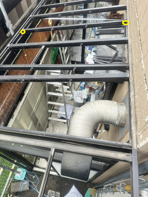 パネルを外しました