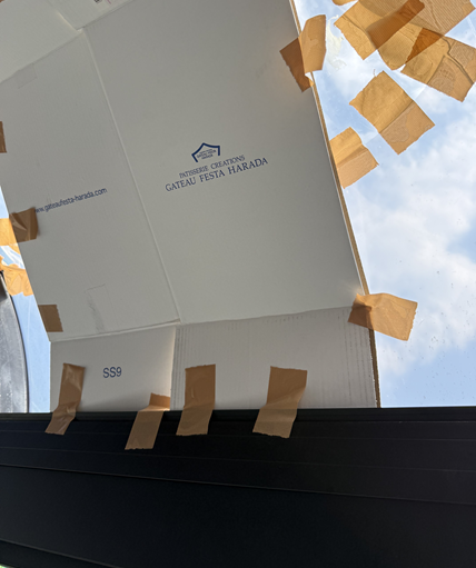【金沢市】2階のサンルーム屋根が割れて落ちて来た！20年以上経っているサンルームで全面交換工事を行いました