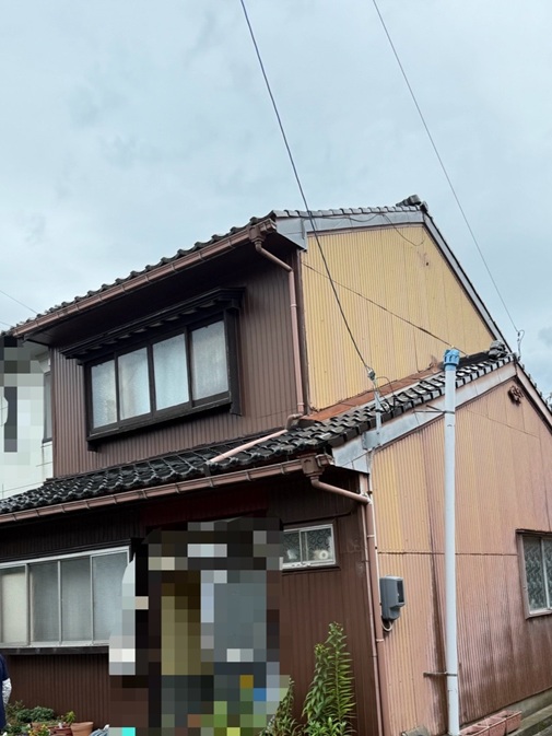 雨漏りしていた2階屋根