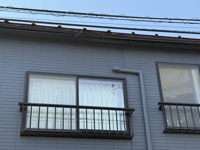 軒樋　雪害　反り