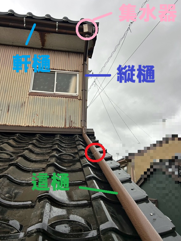 這い樋設置