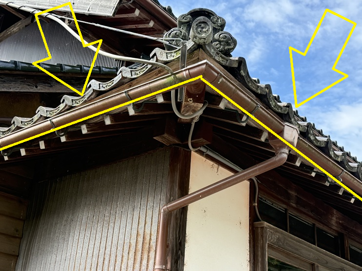 下屋根葺き替えご提案