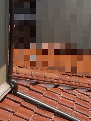 瓦葺き直し　雨どい交換　施工完了