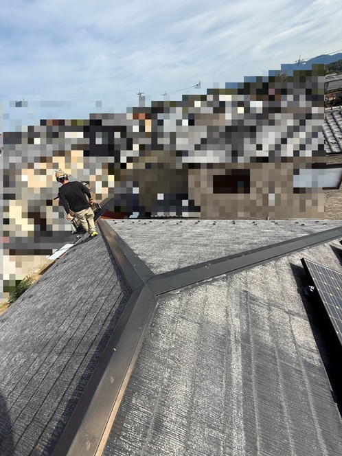 スレート屋根の点検