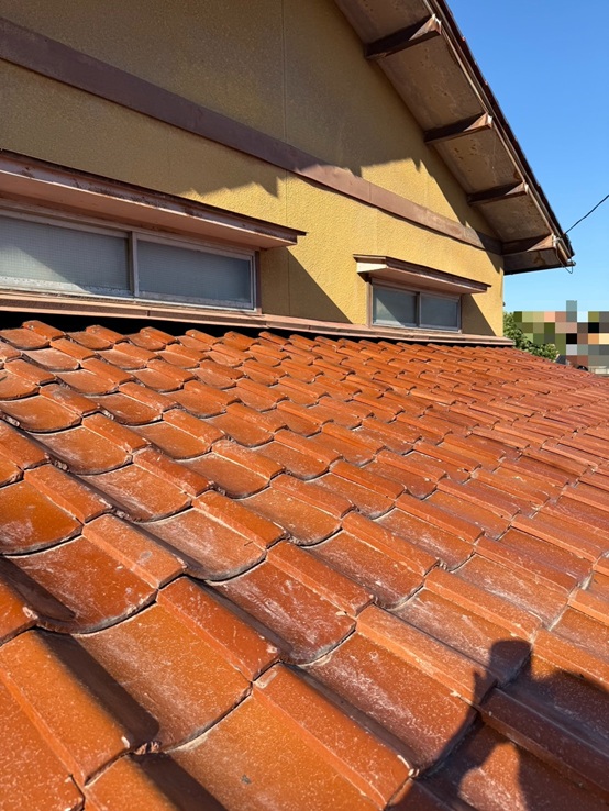 葺き直し工事　施工完了