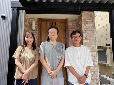 【金沢市】捲れて雨漏りしていた笠木板金の修繕と外壁リフォーム工事を行った今井様